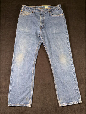 Levi's 505 Regular Fit Straight Leg Jeans 38x30